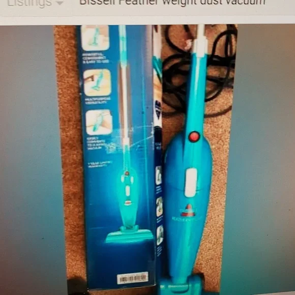 Bissell Turquoise Vacuum Cleaner Feather Weight. NWOT - Picture 2 of 8